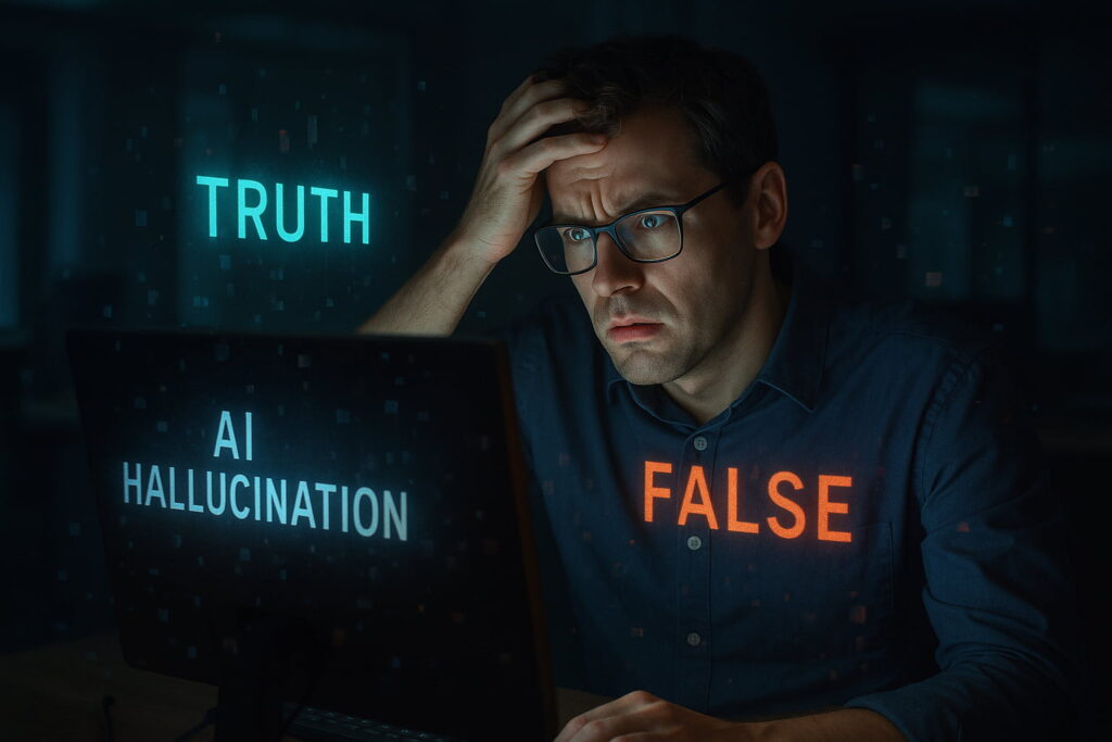 confused by the result generated by AI hallucination
