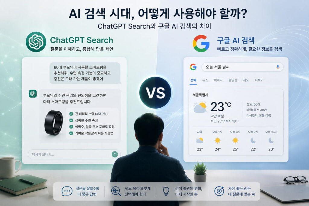 AI 검색시대 어떻게 새용해야 할까요