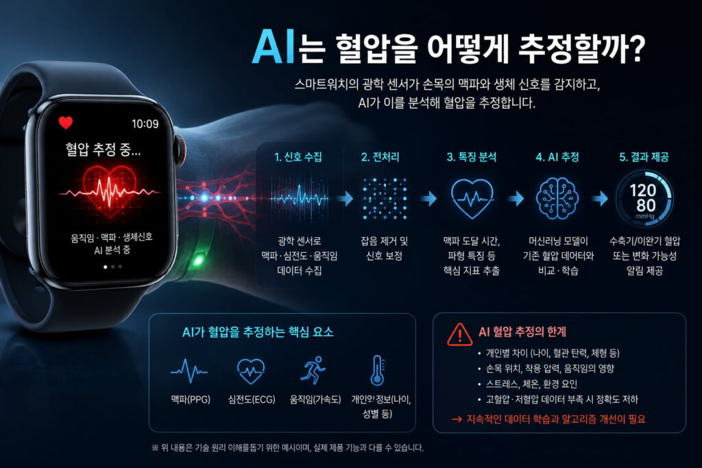 AI혈압추정 AI는 혈압을 어떻게 추정할까?